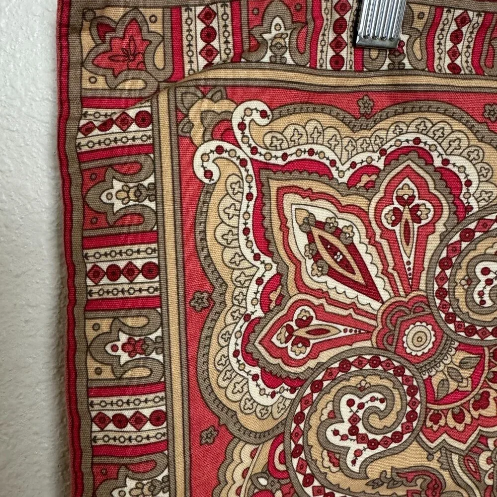 Pottery Barn Red Paisley Pillow cover / case